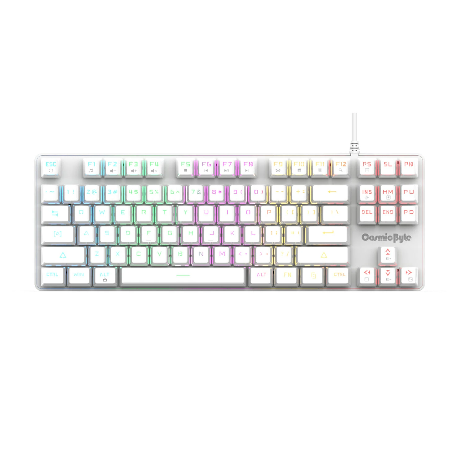 Buy Cosmic Byte CB-GK-26 Pandora TKL RGB Wired Outemu Red Switches  Mechanical Keyboard - Computech Store