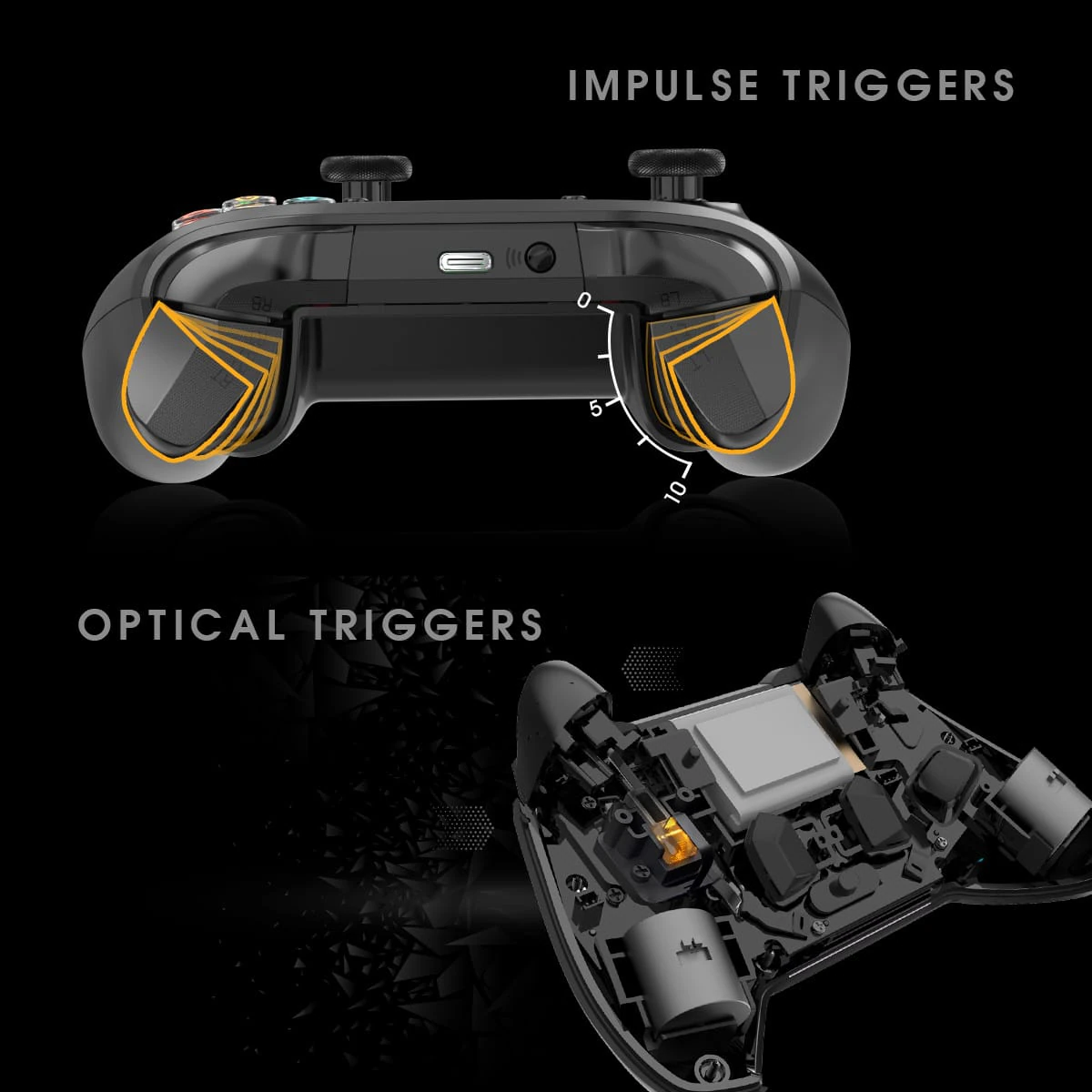 Cosmic Byte Starforge Tri-Mode Controller, Replaceable TMR