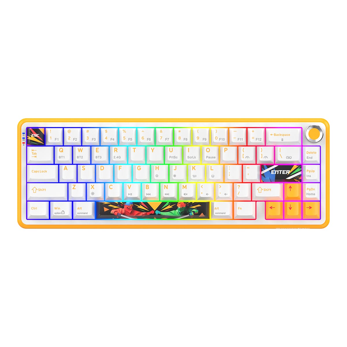 Cosmic Byte Arcturus Tri-Mode Gasket Hot Swappable Mechanical Switch Keyboard